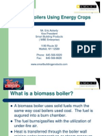 Biomass Boilers Using Energy Crops