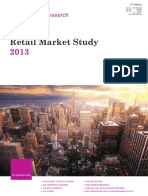 Retail Market Study 2013 Zurich Retail