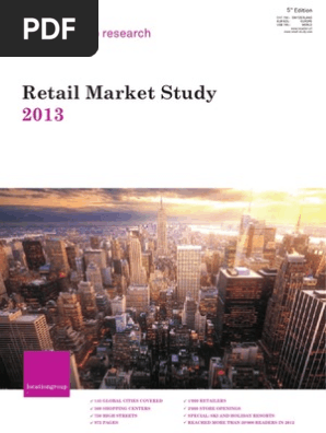 Retail Market Study 2013 Zurich Retail