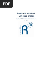 Lean nos serviços - um caso prático (Aplicação da filosofia Lean numa empresa de serviços)
