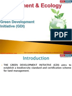 70 (B) Green Development Initiative (GDI)