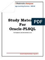 Oracle PLSQL Workbook for Beginners