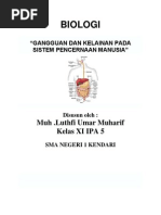 Download GANGGUAN PADA SISTEM PENCERNAAN MANUSIAdocx by Luthfi Z-x SN124319382 doc pdf