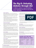 VVF Diabetes Factsheet