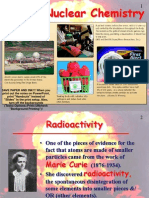 Radioactivity & Types of Particles