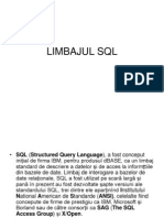 LIMBAJUL SQL
