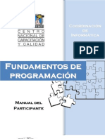 Fundamentos de Programacion - IMSS