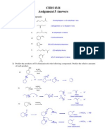 CHM 1321 Assignment 5 Answers: 1) Name The Following Compounds