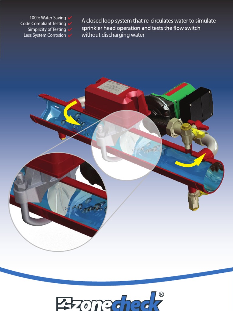 Zonecheck Brochure PDF Fire Sprinkler System Pipe (Fluid Conveyance)