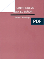 111517864 Ratzinger Joseph Un Canto Nuevo Para El Senor