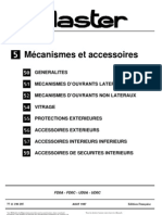 MASTER - Mécanismes et Accessoires