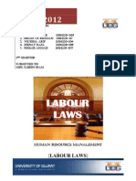 Labor Laws and Implications HRM