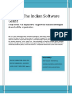 Management Information Study at Infosys