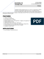 VFD Driver IC PT6315 Controls 16 Segments & 4 Grids