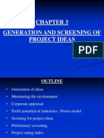 Chapter 3 Generation and Screening of Project Ideas