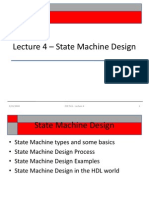 ECE 561 - Lecture 4 - State Machine Design