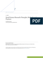 Social Science Research - Principles, Methods, and Practices