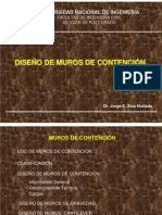 Diseño de Muros de Contencion