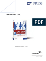 Discover SAP CRM -- Sample Chapter