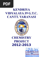 investigatory scribd chemistry project chemistry chemistry class xii cbse investigatory class xii project
