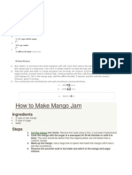 Mango Jam