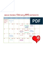 February Calendar PDF