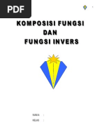 Handout Komposisi Fungsi Dan Fungsi Invers