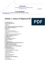 Module 1 Basics of Shipboard Life