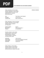 Download St Louis Symphony 2013-2014 Chronological Schedule by St Louis Public Radio SN124395034 doc pdf