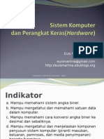 Materi 5 - Sistem Komputer Dan Perangkat Keras