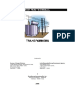 Best Practice Manual - Transformers