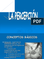 PSICOLOGIA - Trabajo de La Percepcion