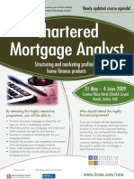 Chartered Mortgage Analyst