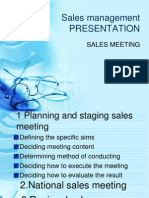 Sales Meeting Planning Guide