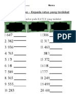 Rounding Worksheet Nearest Hundred