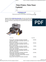 Daftar Harga Tinta Printer, Tinta Toner Lengkap Dan Updated