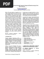 Computer Integrated Manufacturing in WTO Scenario