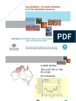 Mick Meyer - Remote sensing validation of smoke emission and dispersion models in the Australian savanna