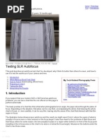 Download Autofocus Test Chart by gabions SN124473441 doc pdf