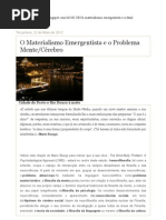 j francisco saraiva de sousa__o materialismo emergentista e o problema mente-cérebro