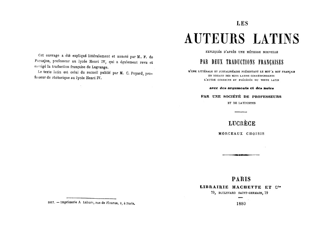 Lucret | PDF