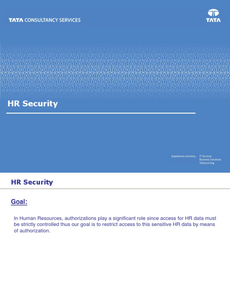 HR Security | PDF | Human Resources | Hierarchy