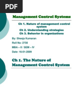 Management Control System