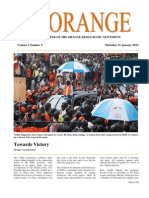 The Orange Newsletter Volume 2 Number 5 31 January 2013