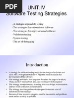 Unit IV Testing Pune University SRES COE