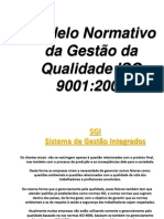Modelo Normativo da Gestão da Qualidade ISO 9001a