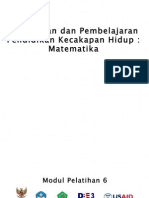 Pengajaran Dan Pembelajaran Pendidikan Kecakapan Hidup-Matematika