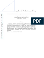 Gluinonia: Energy Levels, Production and Decay: SFB/CPP-09-86 TTP09-33