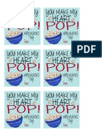 Popcorn 3x3 Label Download