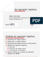 SPSS Regresion logistica